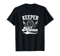 Ice Hockey Keeper Mama Ice Hockey T-Shirt - Fun Novelty Design Men Women