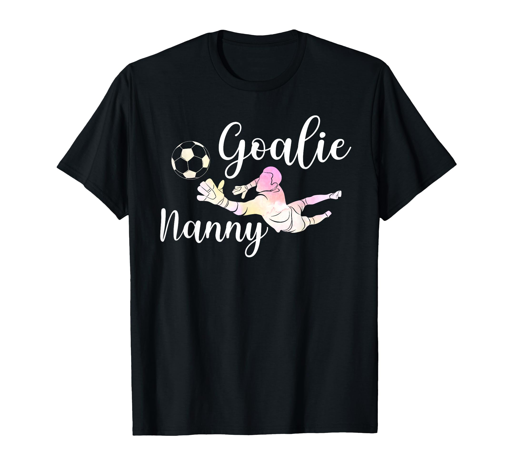 Soccer Goalie Nanny Soccer Keeper T-Shirt - Aesthetic Graphic for Adults