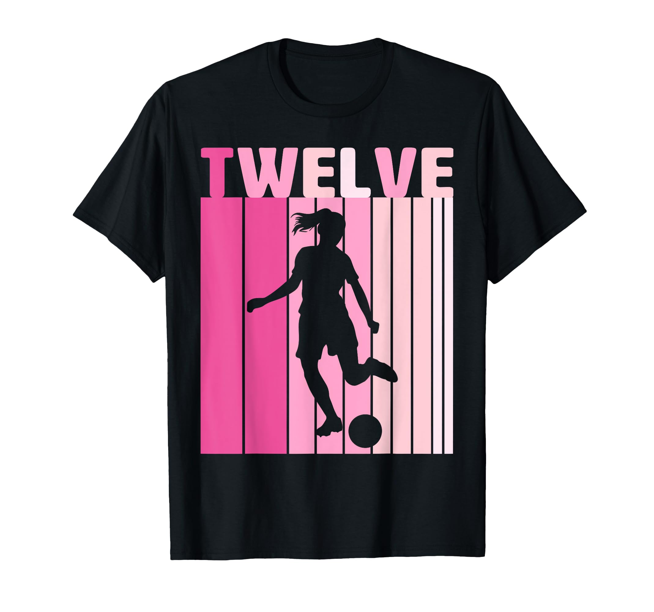 Twelve Soccer 12Th Bday Party 12 T-Shirt - Fun Novelty Design for Adults