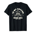 My Soccer Mom Era Groovy Mom Soccer T-Shirt - Graphic Print for Adults