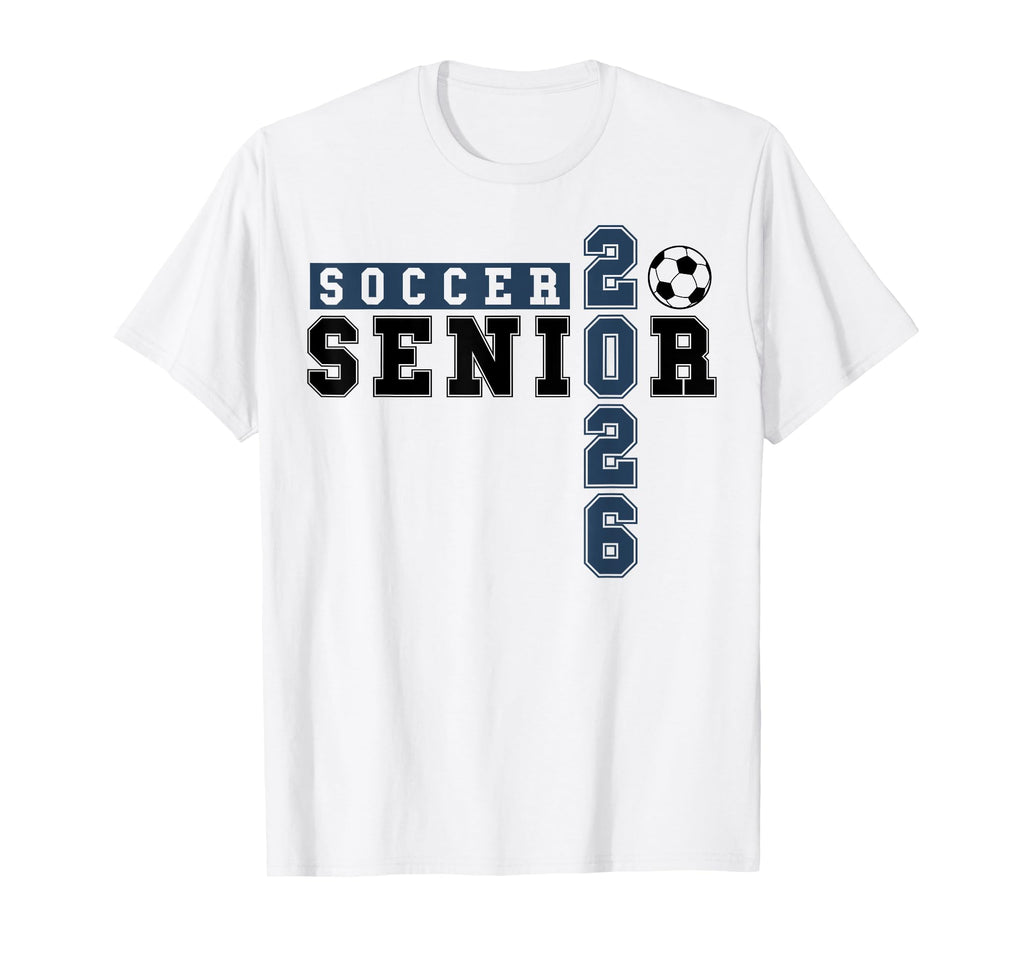 Soccer Senior Night Soccer Senior 2026 T-Shirt - Graphic Print Unisex