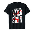 Like Father So Son Football T-Shirt - Casual Everyday Wear for Adults
