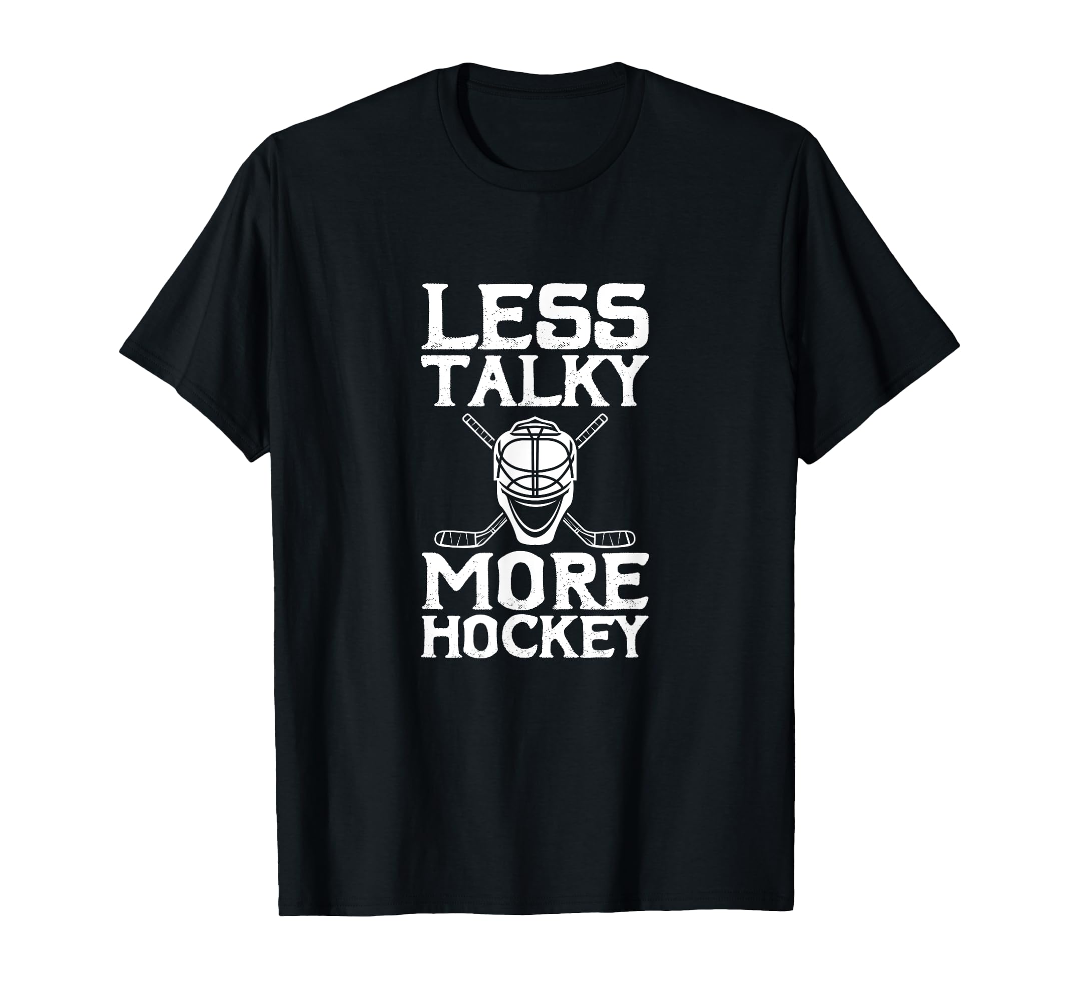 Ice Hockey Player Goalie Goalkeeper Less T-Shirt - Novelty Apparel Unisex