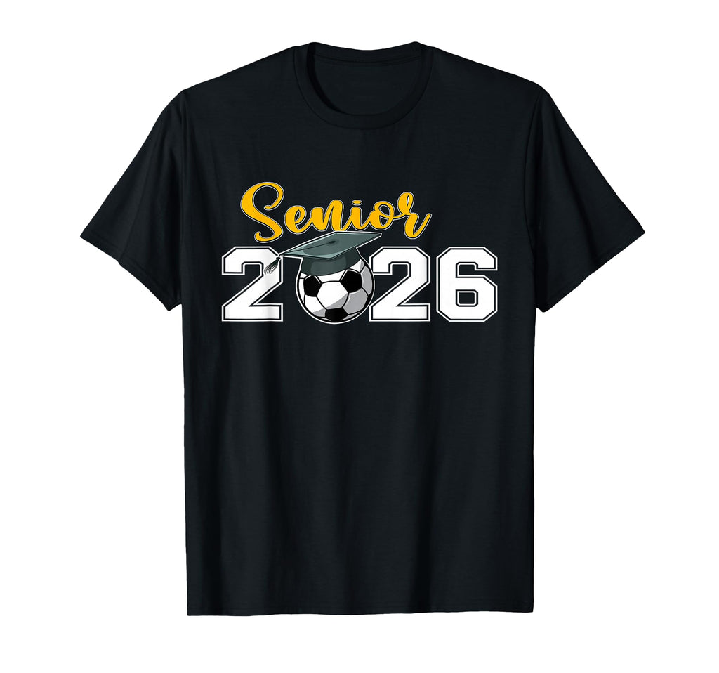 Senior 2026 Soccer Class 2026 Graduation T-Shirt - Minimalist Print Unisex