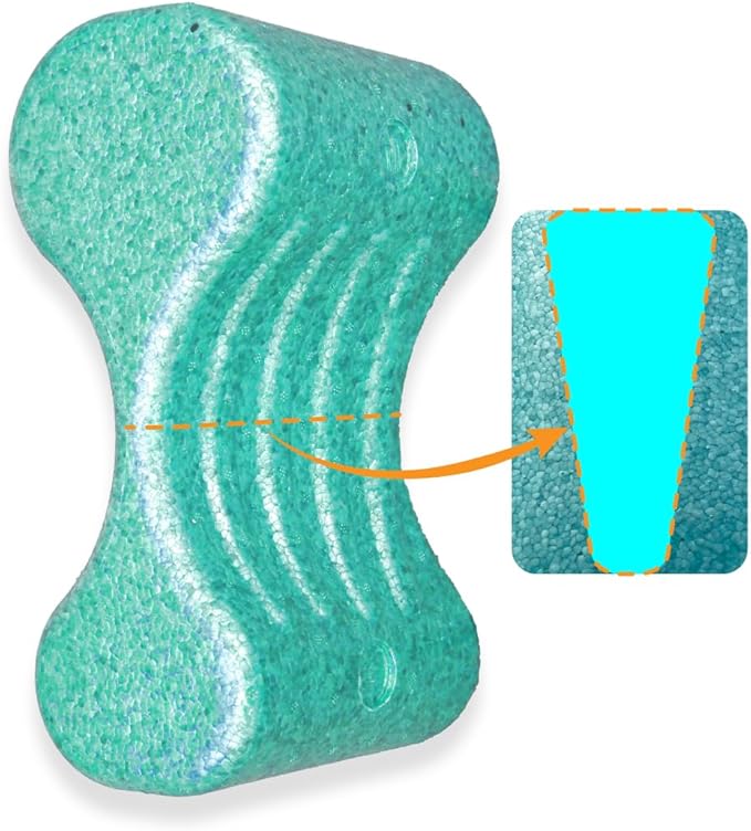 Taper8 Swim Training Pull Buoy by Ray-Board: No-Slip, Ergonomic, Premium, Pool aid, Leg and Hip Support, Performance