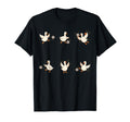 Silly Goose Playing Soccer Player T-Shirt - Minimalist Print for Adults