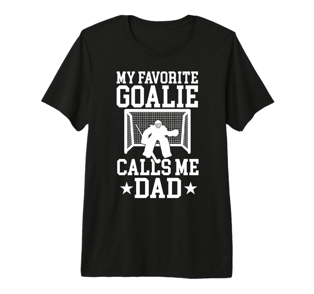 Mens Proud Field Hockey Goalie Dad T-Shirt - Aesthetic Graphic Unisex