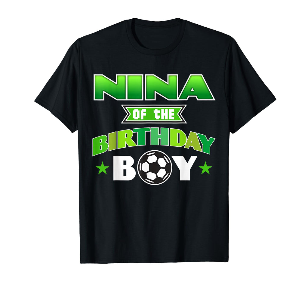 Nina Birthday Soccer Party Family Love T-Shirt - Streetwear Style Unisex