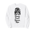 Sorry Cant Soccer Bye Funny Soccer Sweatshirt - Trendy Graphic for Adults