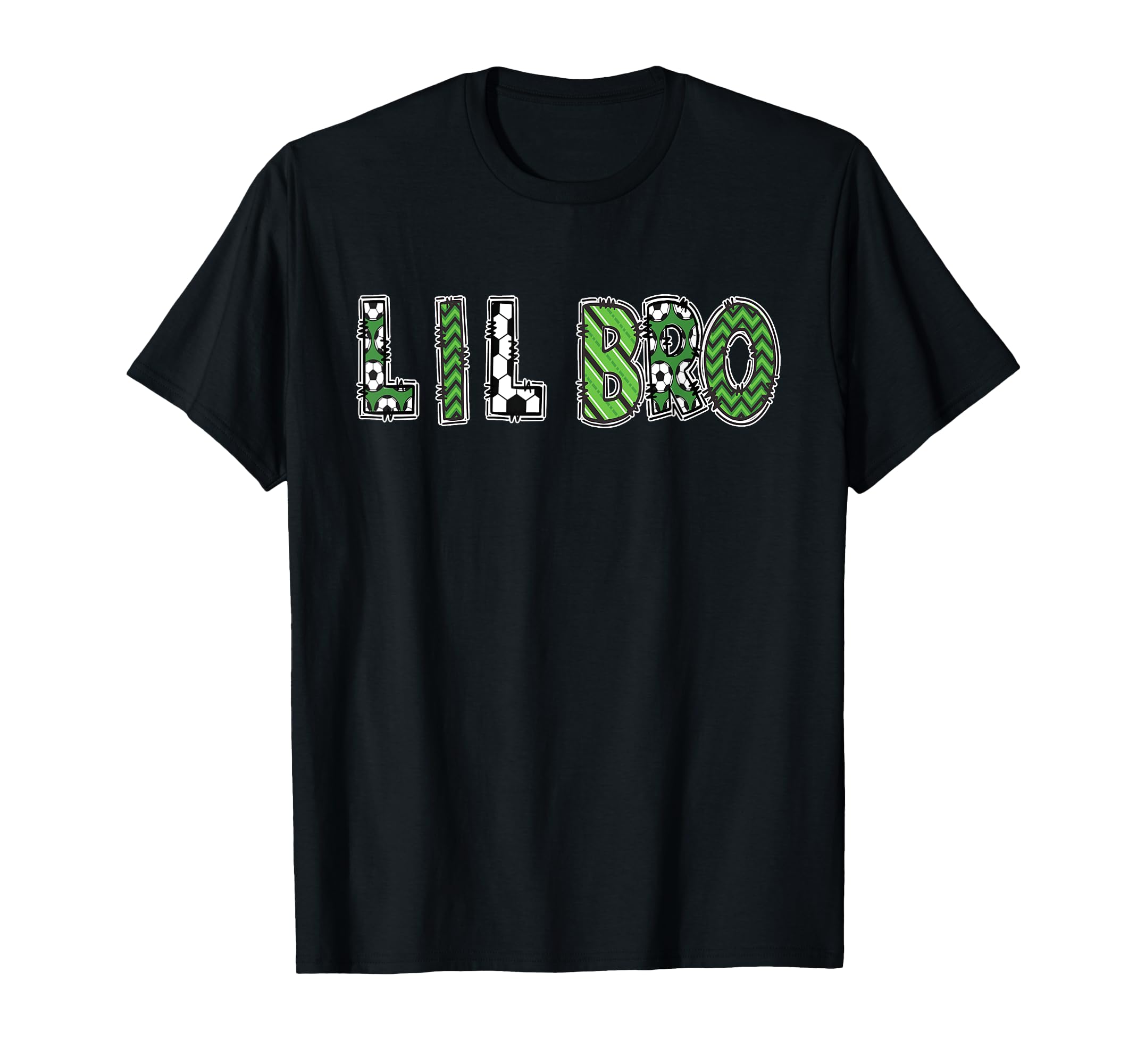 Soccer Brother Lil Bro Birthday Party T-Shirt - Aesthetic Graphic Unisex