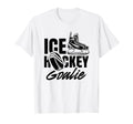 Ice Hockey Goalie Lover Player Team Puck T-Shirt - Graphic Print Men Women