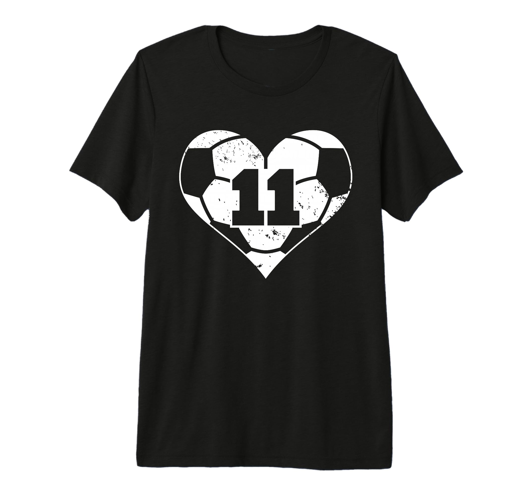 Soccer Number 11 Jersey Funny Soccer T-Shirt - Trendy Graphic for Adults