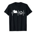 Chinchilla Soccer Player Heartbeat T-Shirt - Custom Art Print Unisex