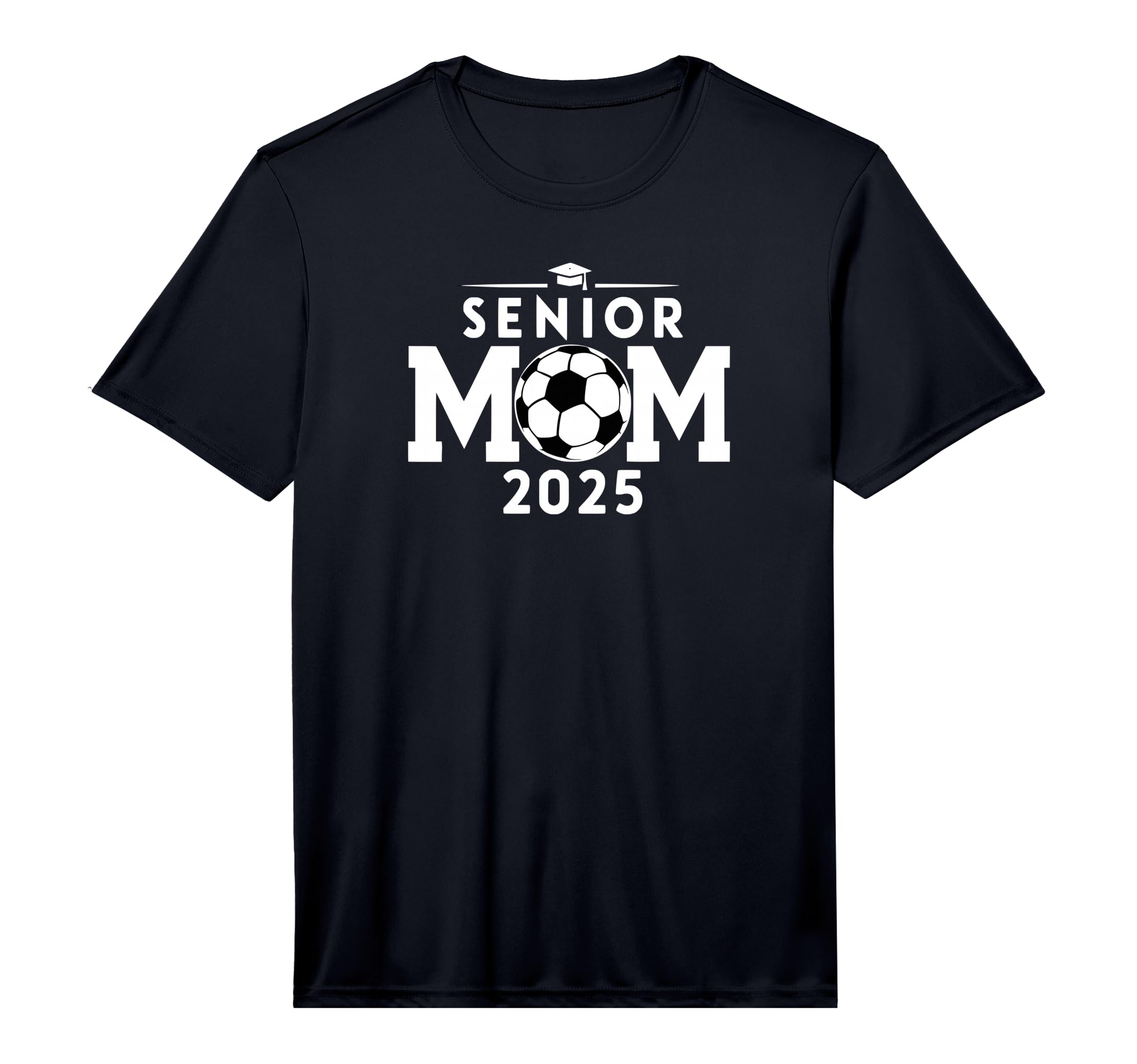 Senior 2025 Soccer Mom High School T-Shirt - Trendy Graphic Unisex