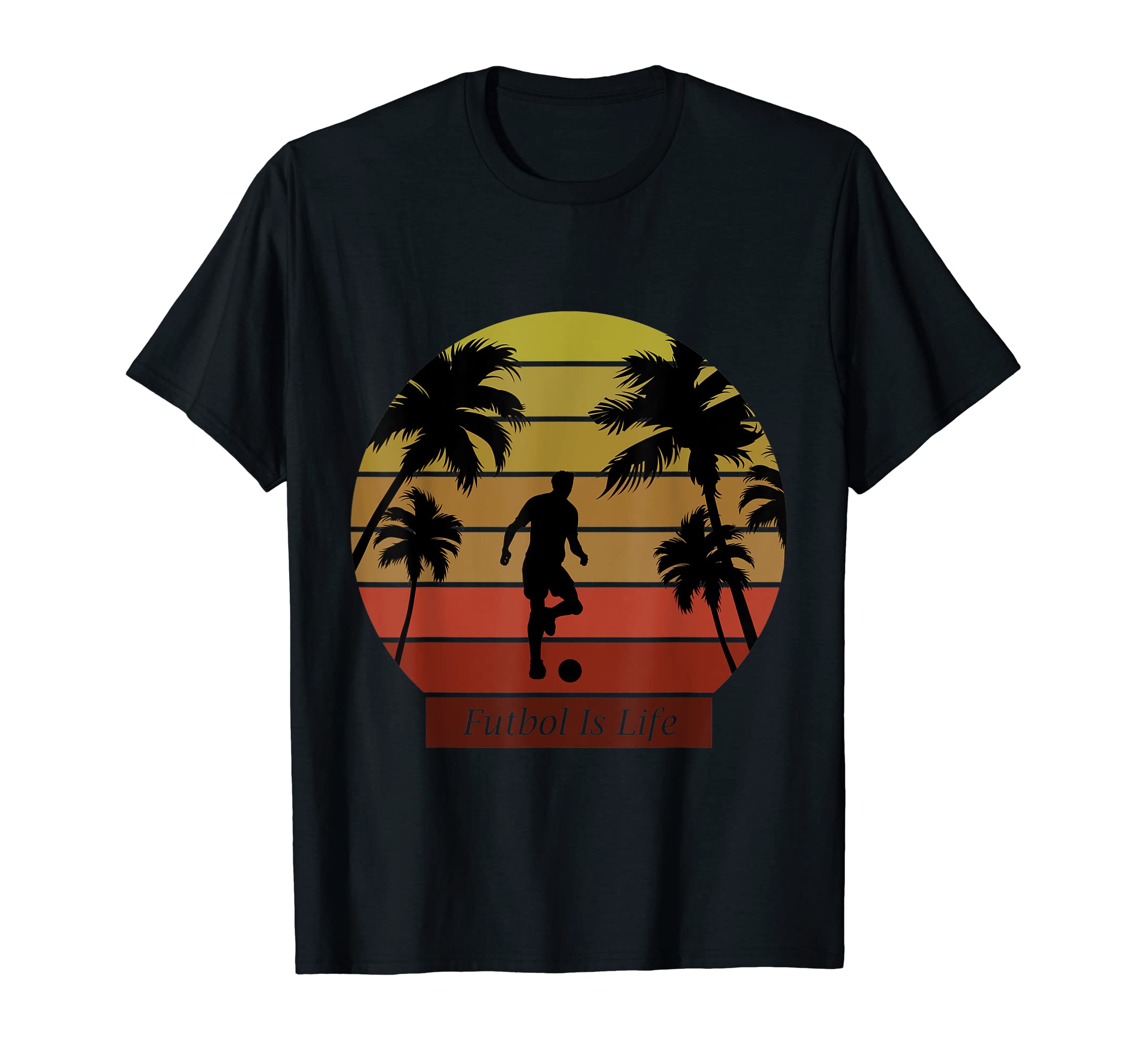 Futbol Is Life Soccer Player Sports T-Shirt - Aesthetic Graphic for Adults