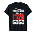 Im Soccer Goalie Gigi Soccer T-Shirt - Casual Everyday Wear Men Women