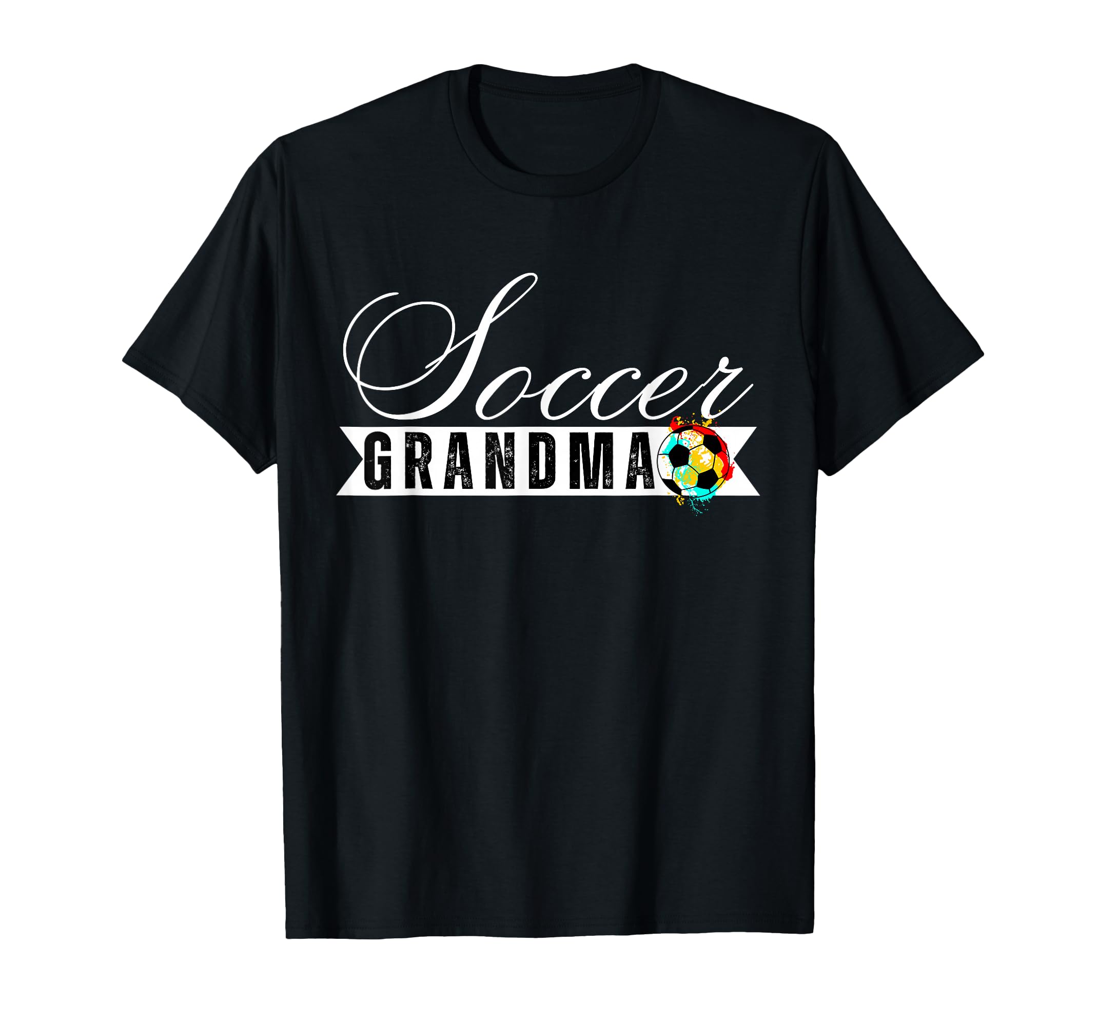 Funny Grandma Proud Soccer Lover Nana T-Shirt - Streetwear Style for Adults