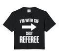 Im Sexy Referee Ref Soccer Player Sweatshirt - Minimalist Print Men Women