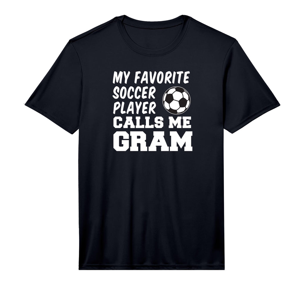 Mens My Favorite Soccer Player Calls T-Shirt - Custom Art Print Men Women