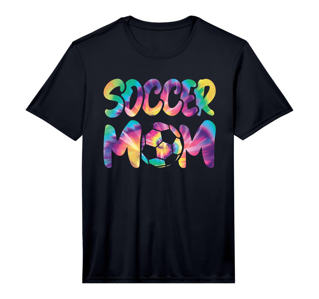 Mens Soccer Mom Colorful Soccer T-Shirt - Minimalist Print for Adults