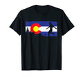 Soccer Colorado Flag Art T-Shirt - Minimalist Print for Adults