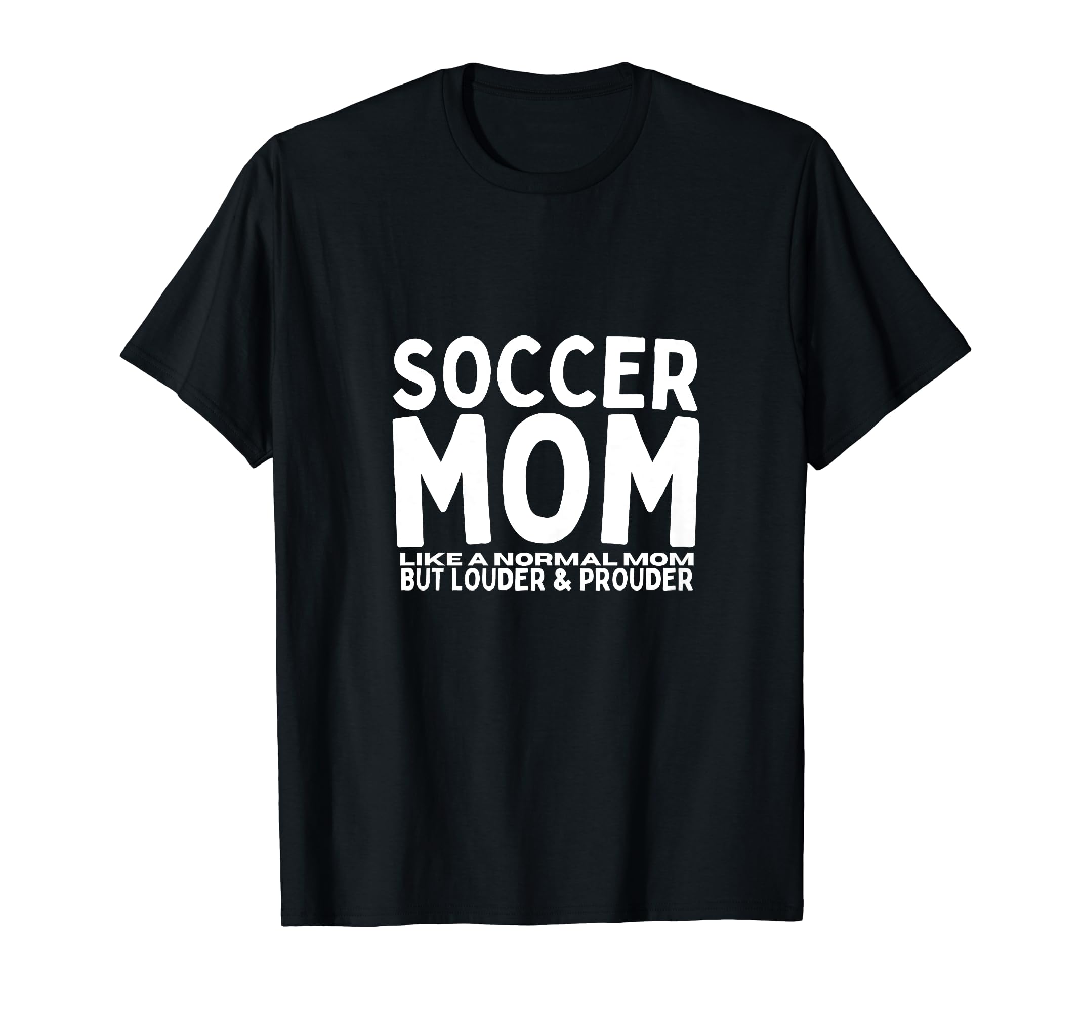 Soccer Mom Mother Funny Soccer Player T-Shirt - Minimalist Print for Adults