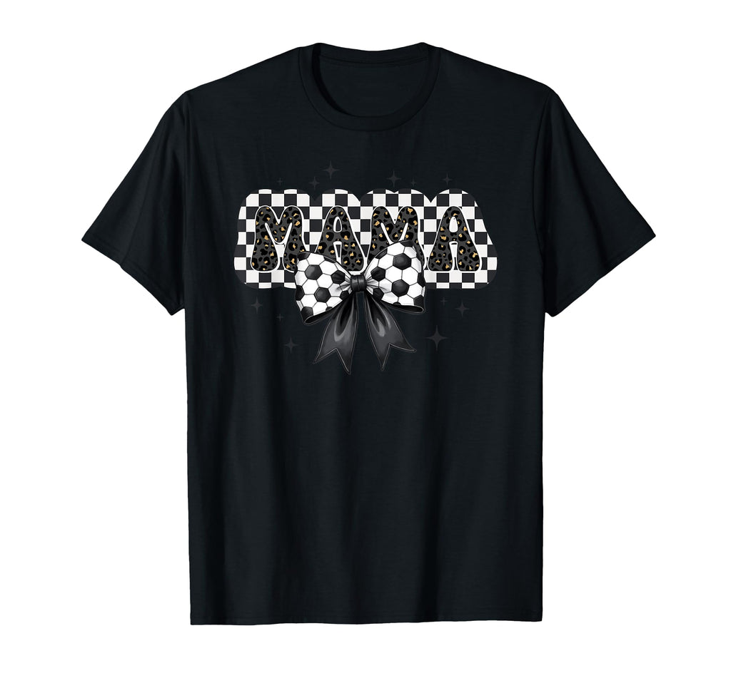 Soccer Mama Bow Mom Mommy Mother Sweatshirt - Custom Art Print for Adults