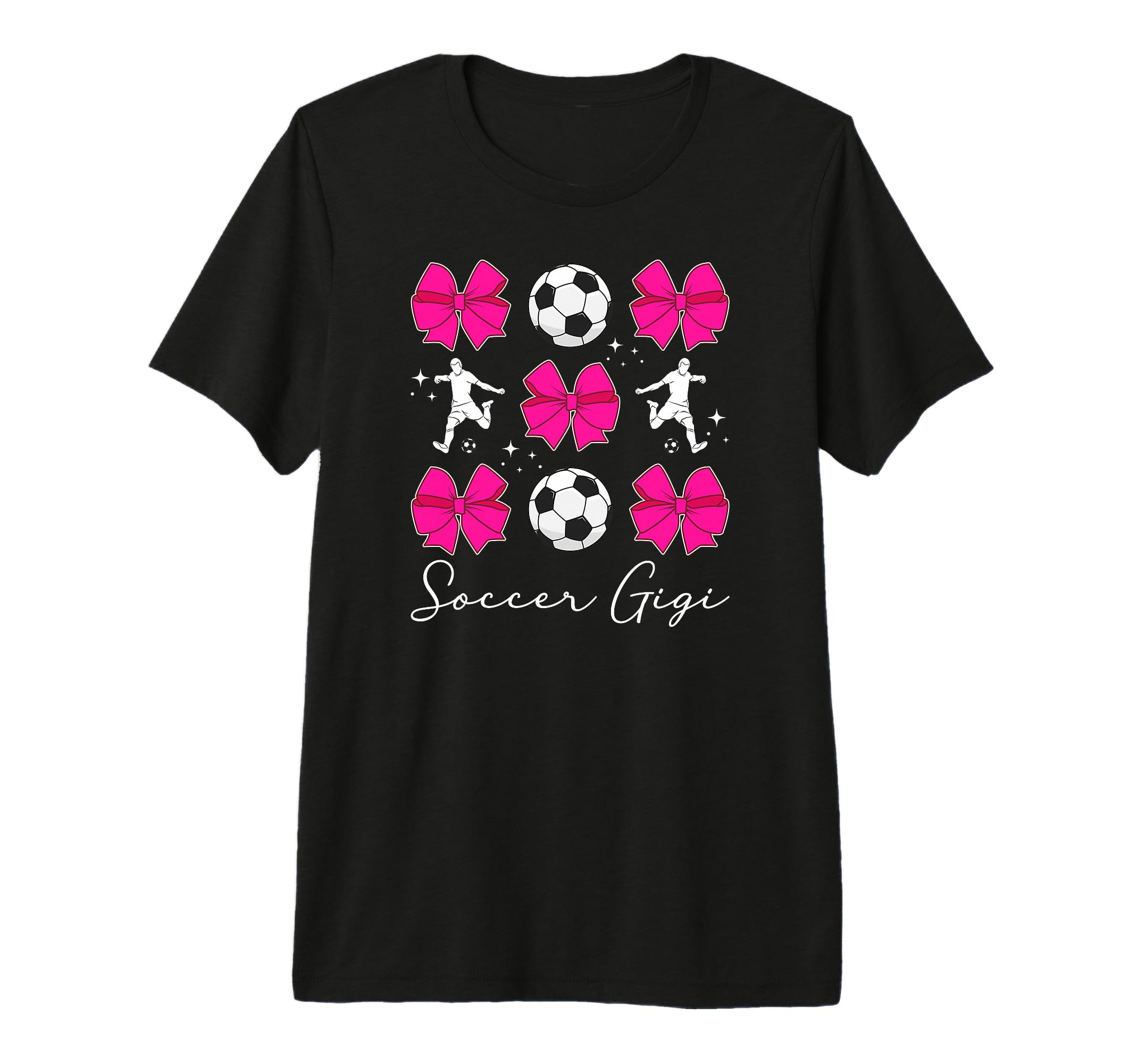 Soccer Gigi Coquette Gigi Soccer T-Shirt - Casual Everyday Wear Men Women