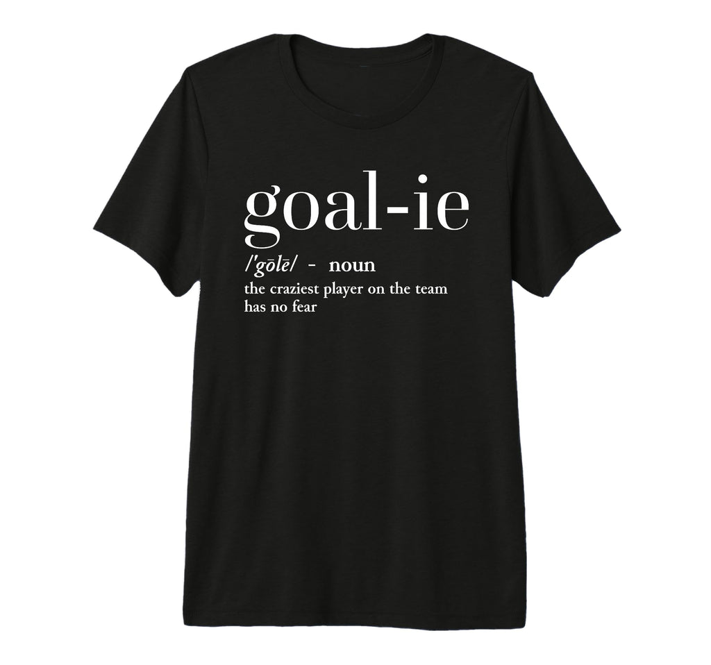 Funny Goalie Soccer Player Definition T-Shirt - Unique Graphic Unisex