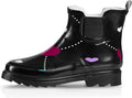 NORTY - Womens Ankle Rain Boots - Ladies Waterproof Winter Spring Garden Boot runs ½ size large