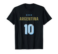 Argentina Soccer 10 Football Game Fan T-Shirt - Novelty Apparel Men Women