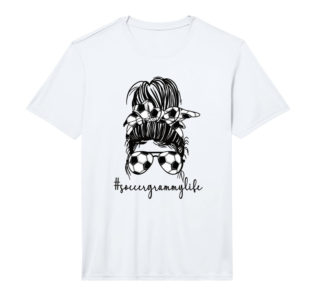 Mens Funny Soccer Grammy Life Soccer T-Shirt - Streetwear Style for Adults