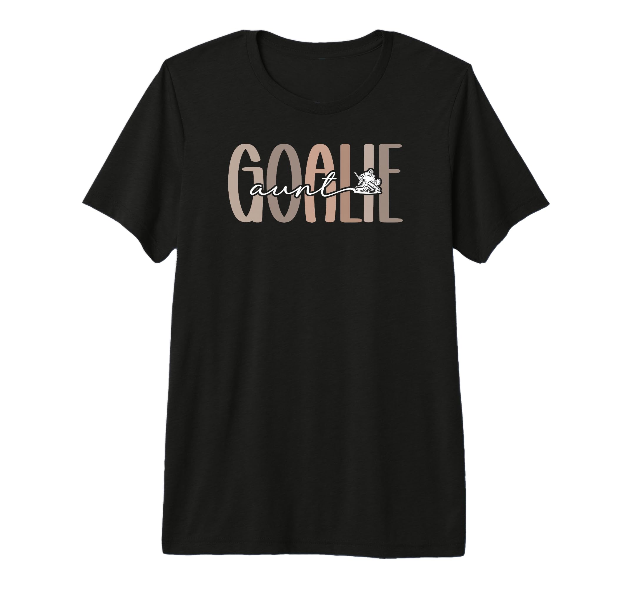 Ice Hockey Goalie Aunt Hockey Keeper T-Shirt - Trendy Graphic Men Women