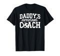 Daddys Assistant Coach Soccer T-Shirt - Custom Art Print for Adults