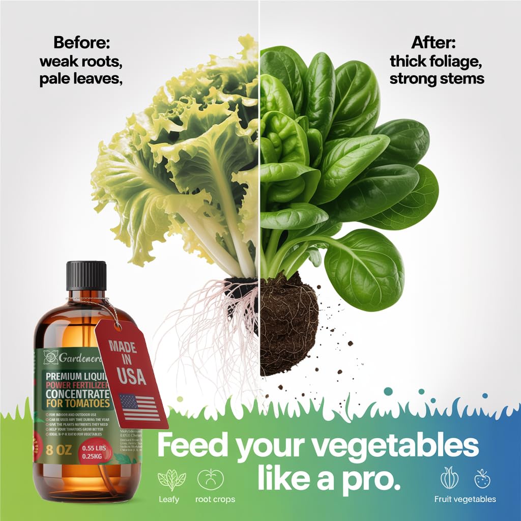 Liquid Power Watermelon Fertilizer Spray – Ready-to-Use Liquid Plant Food for Watermelon – Premixed, Easy Application – Fast-Acting Formula for Growth, Roots & Yield – Indoor & Outdoor Use – 8 oz