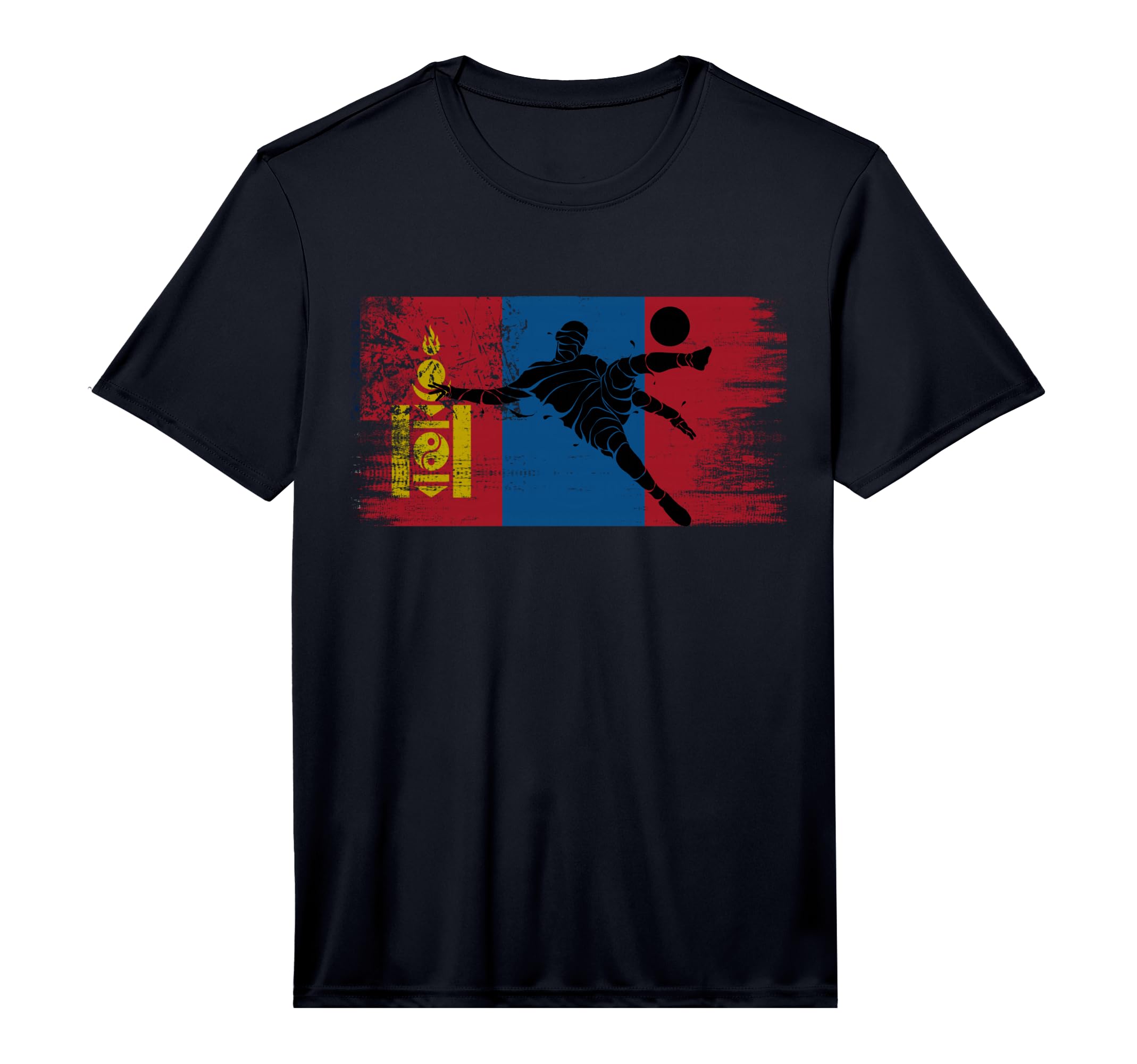Mongolia Soccer Mongolian Football Mongol T-Shirt - Novelty Apparel Unisex