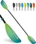 Abahub Adjustable Kayak Paddle 210-230 cm/ 230-250 cm Floating Kayaking Oars Boating Oars Canoeing Oars Black