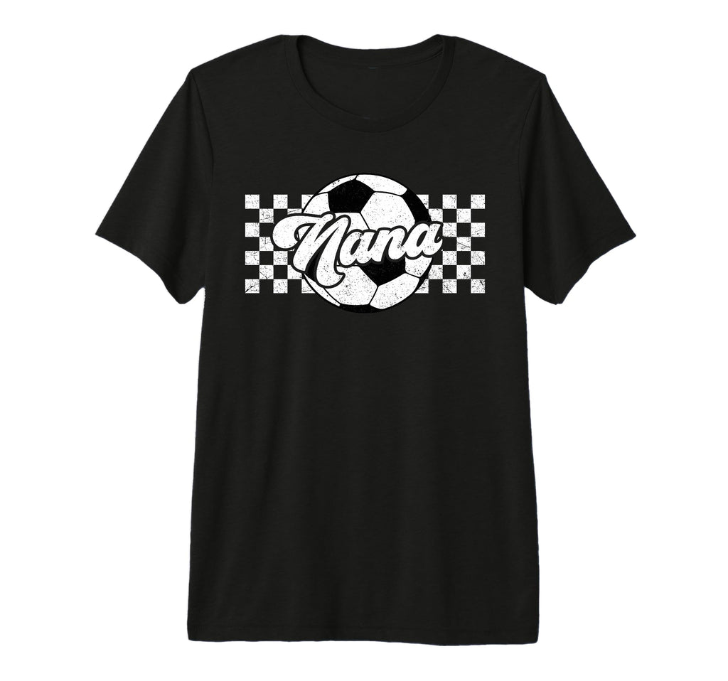 Soccer Nana Sport Lover Family T-Shirt - Custom Art Print for Adults