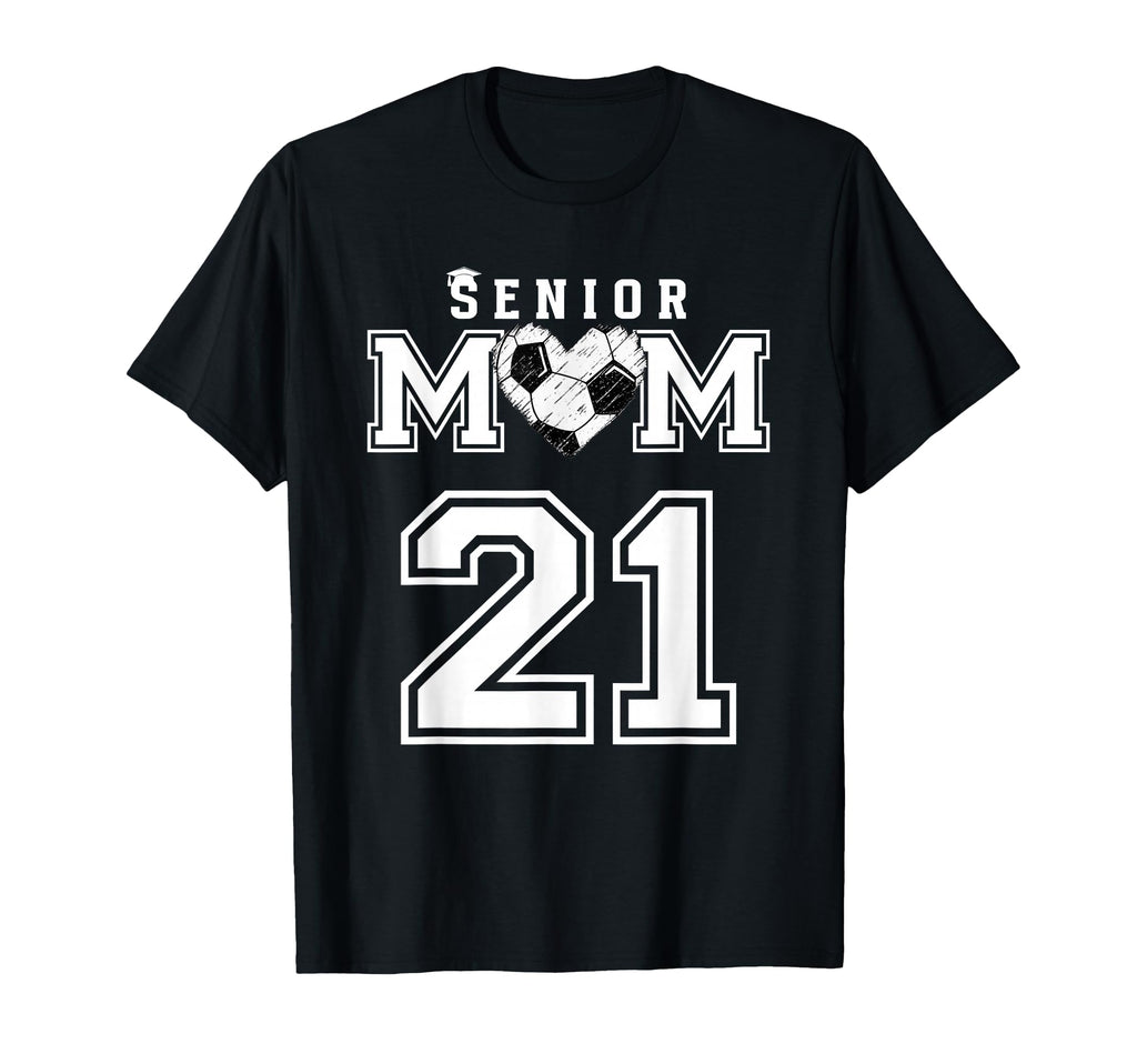 Proud Senior Soccer Mom Custom Jersey T-Shirt - Unique Graphic Men Women