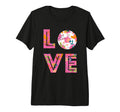 Soccer Heart Love Heartbeat Outfit T-Shirt - Unique Graphic Men Women