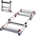 ROCKBROS Bike Rollers Adjustable Bike Trainer Stand Foldable Indoor Cycling Bicycle Roller with Resistance for MTB Road Bike Exercise