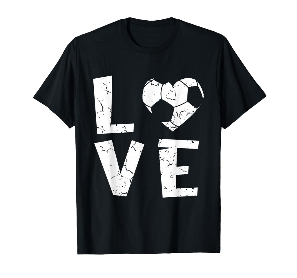 Love Soccer I Love Soccer Sport Player T-Shirt - Aesthetic Graphic Unisex