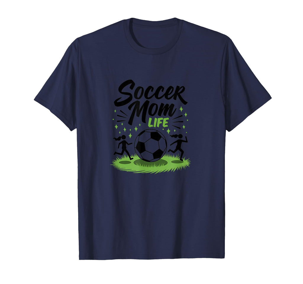 Soccer Mom Life Proud Parent Team Sweatshirt - Graphic Print Men Women