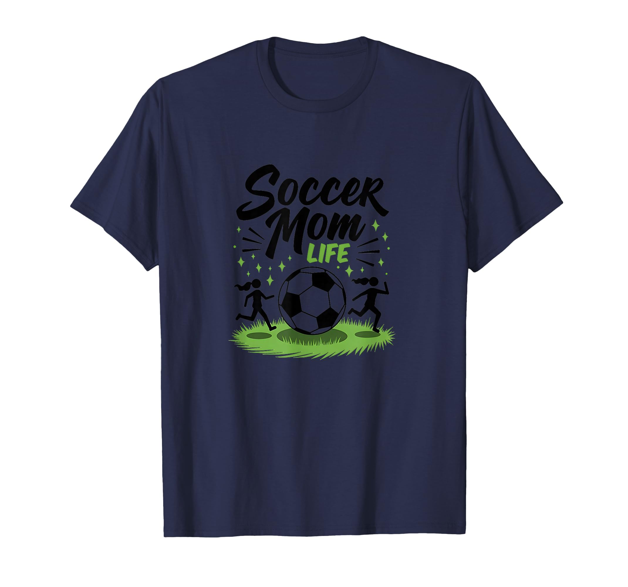 Soccer Mom Life Proud Parent Team Sweatshirt - Graphic Print Men Women