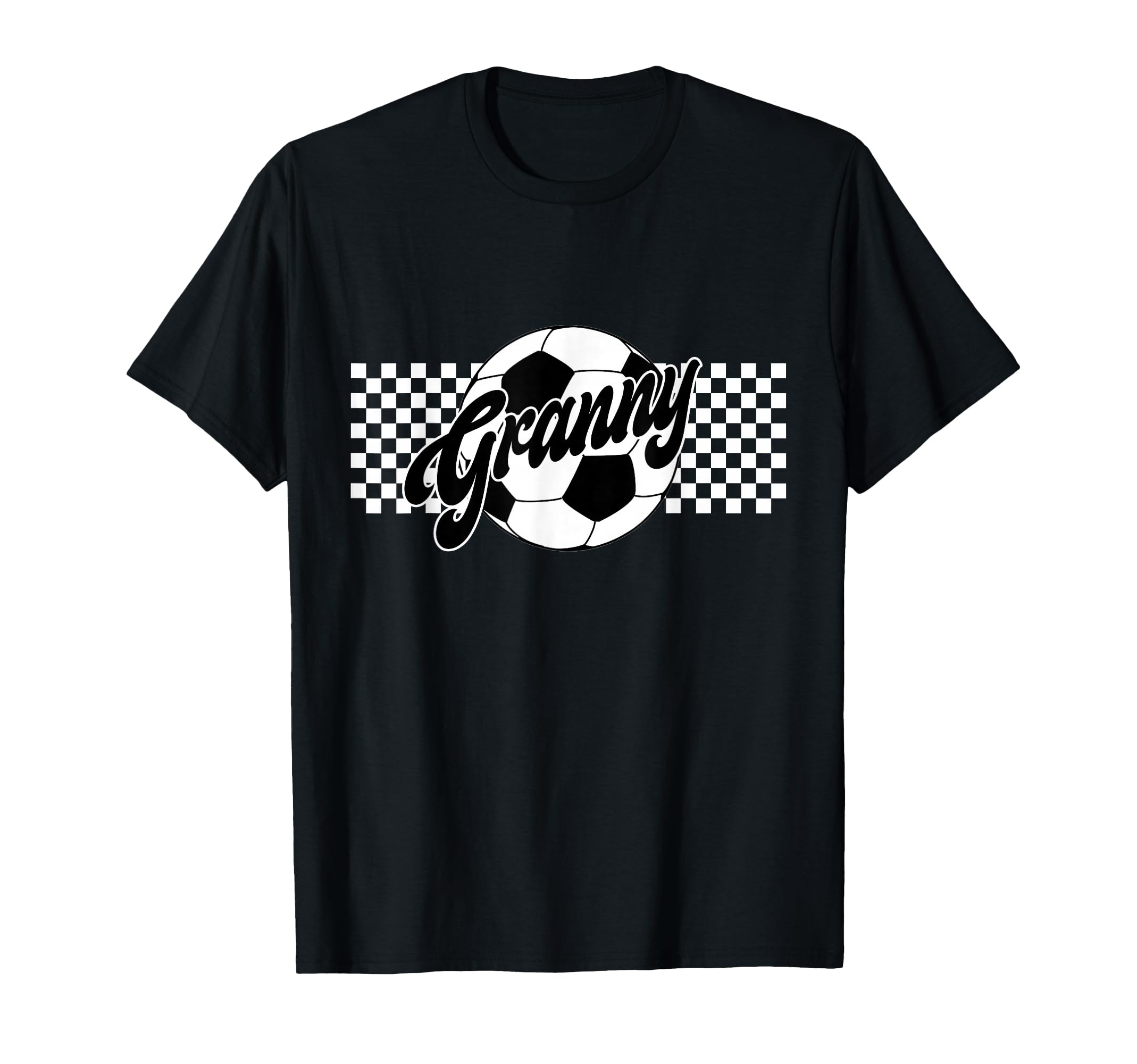 Soccer Granny Soccer Sport Player T-Shirt - Casual Everyday Wear Men Women