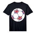 British Football Soccer London King Iii T-Shirt - Trendy Graphic Unisex