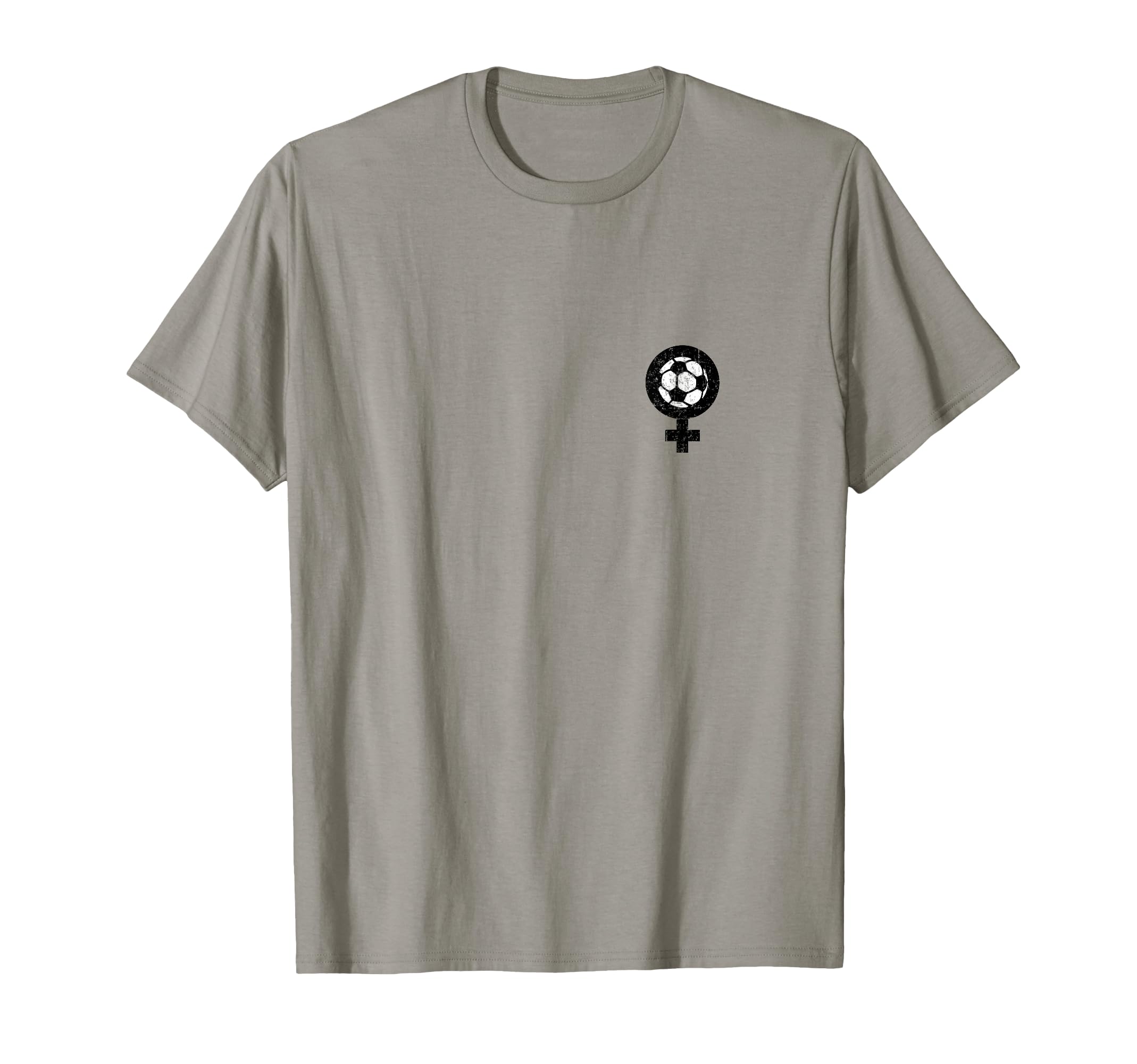 Female Soccer Womens Soccer T-Shirt - Novelty Apparel Unisex