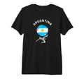 Football Goal Argentina Flag World T-Shirt - Aesthetic Graphic Men Women