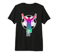 Soccer Player Celebration Silhouette T-Shirt - Custom Art Print Men Women