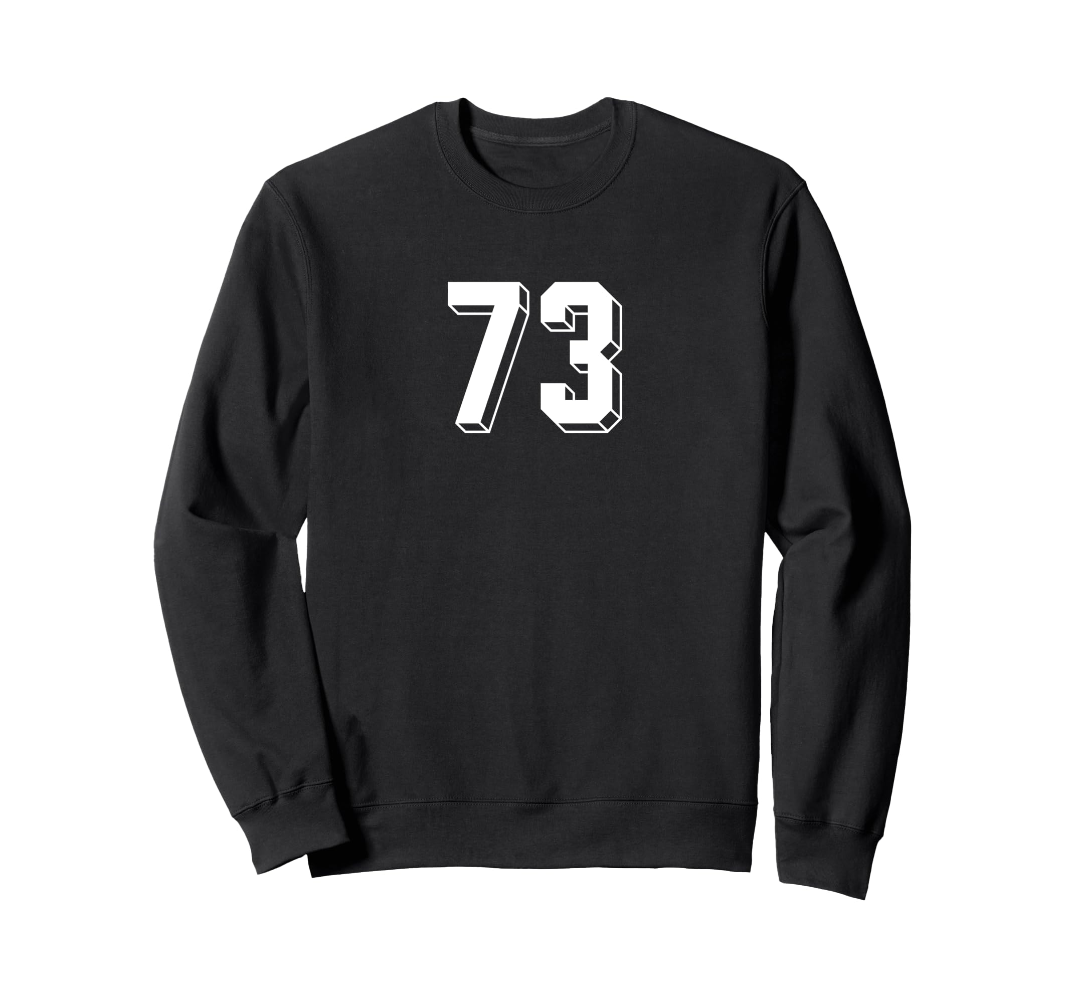 Number 73 80S 90S Soccer Team Jersey Sweatshirt - Graphic Print Men Women